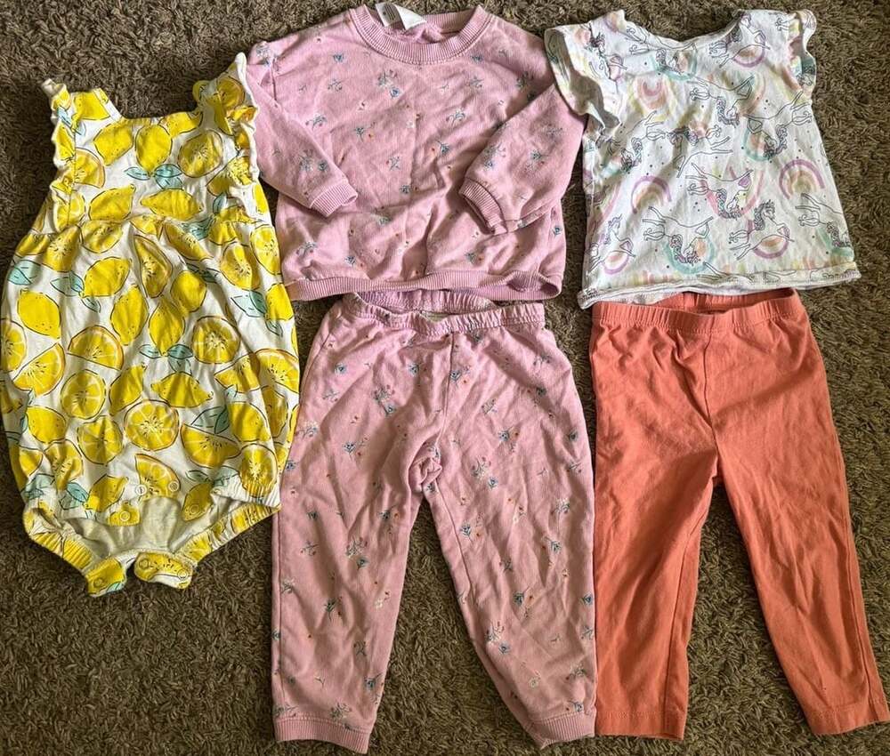 Carters toddler girl bundle lot set 18Months
